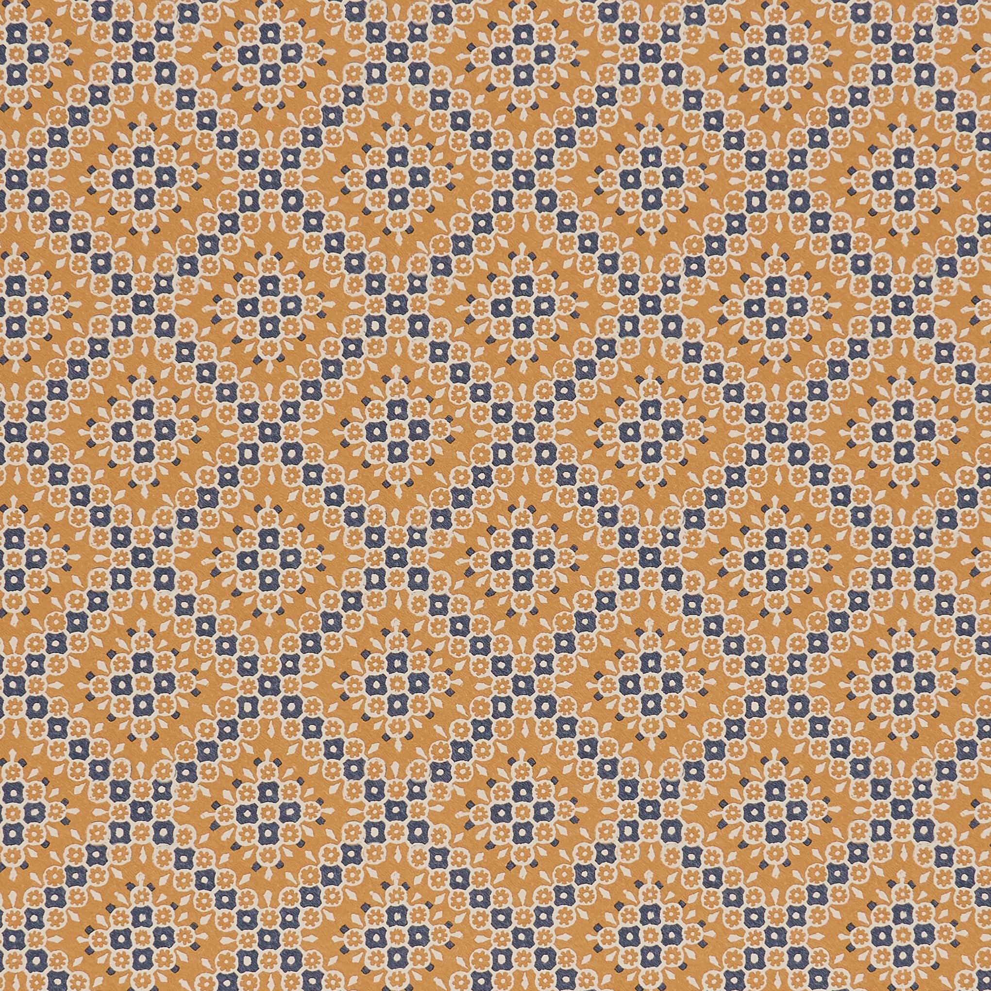 Diamonds - Mustard/Blue by Sarah Vanrenen