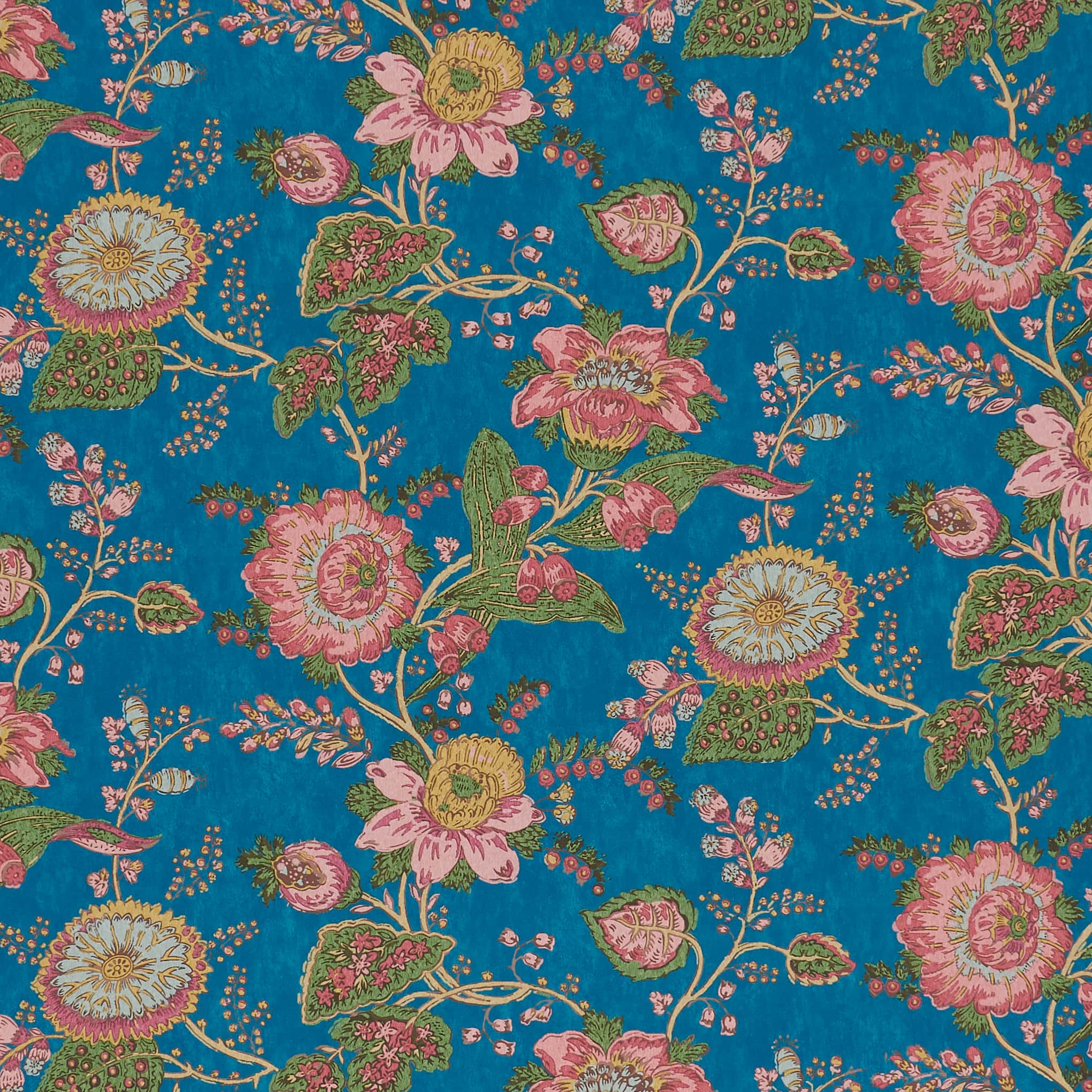 Indiennes Jewel - Blue by Sarah Vanrenen