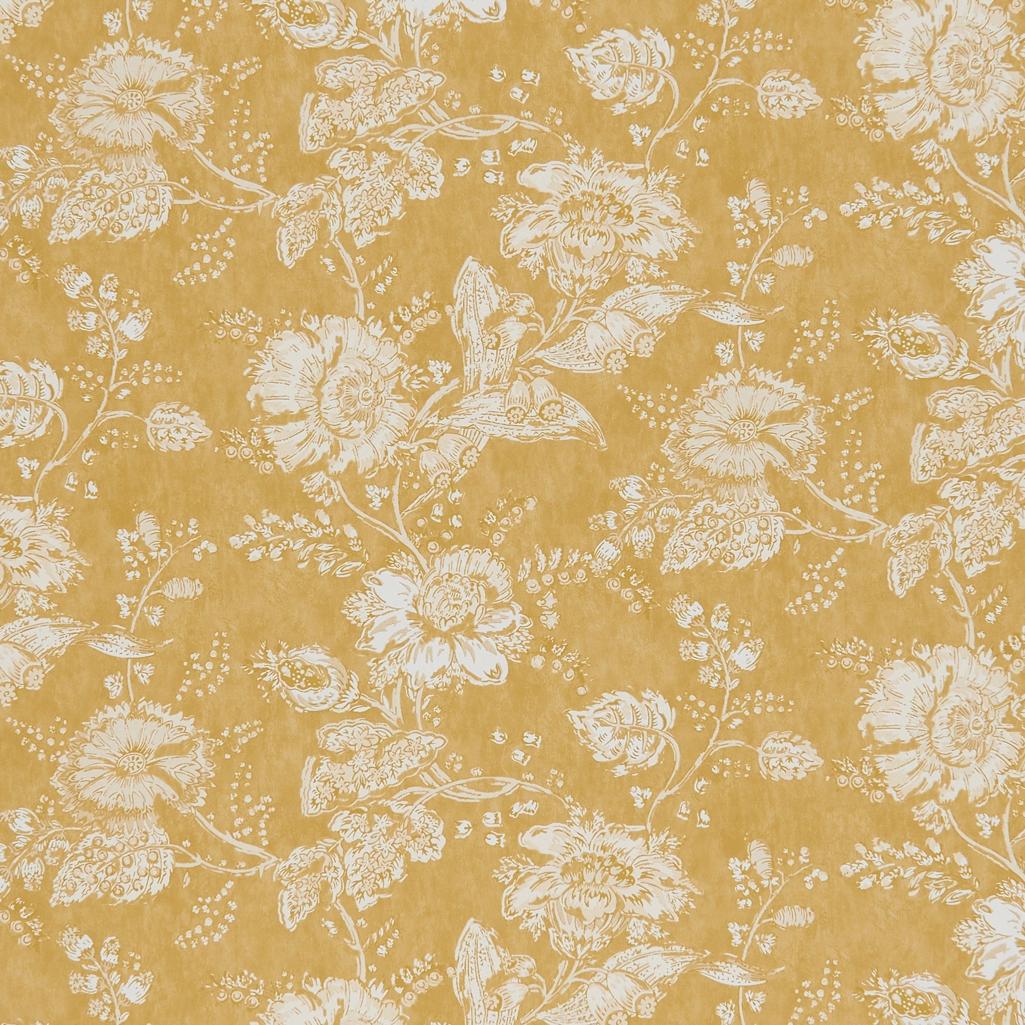 Indiennes Monochrome - Mustard by Sarah Vanrenen